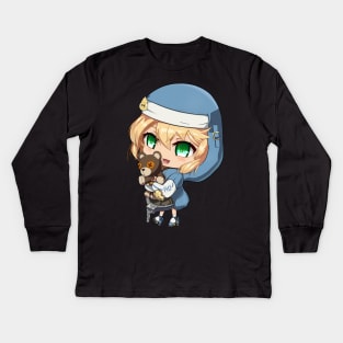 Bridget Guilty Gear Strive Kids Long Sleeve T-Shirt